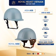 [MANUFACTURER] [NAVY GREEN] ASIA A08 & M88 1/2 Head Helmet Series Genuine Best Selling Fashion for M