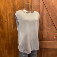Giordano ladies Gray Blue Knit Top