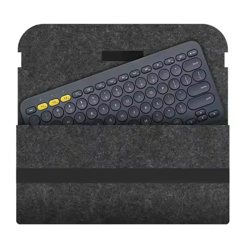 Bag for K380 K480 Sleeve Case Cover WOOL FELT Storage Handbag Carrying Portable Keyboard Accessorie