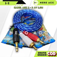 RCA Audio Cable 1x2 Jack 3.5mm - AUX 1 To 2 1.5M | Audio Cable 1-2 150CM