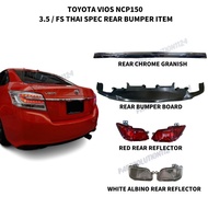 TOYOTA VIOS NCP150  3.5 / FS THAI SPEC REAR BUMPER ITEM