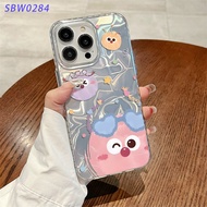 CUTE GRADIENT PICTURE CASE FOR OPPO RENO 11 11F 4 4F 6 7 8 7Z 8Z 8T 10 10 PR0
