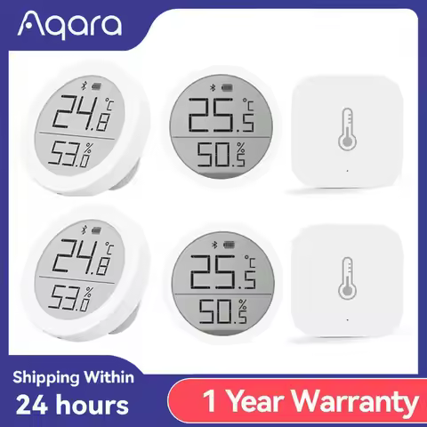 Aqara Mijia Qingping Temperature Humidity Sensor Smart Air Pressure Environment Control Zigbee Smart