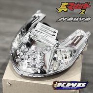 Yamaha nouvo z mx rear led stop lamp reflector