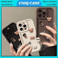 REDMI 9A 9C 9T 10 10A 10C 12 12C 13 13C 14C 15C 4G 5G milk bear solid case casing 手机壳