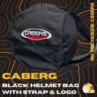 HELMET BAG | CABERG | WITH STRAP & PRINTED LOGO | AKI MACKENZIE COVERS