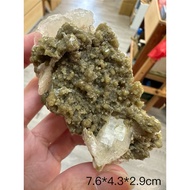 Calcium Symbiotic Iron Garnet (7/5-167) Inner Mongolia Calcite Raw Ore Let Tibetan