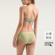 [Anden Hud] Cooling Series.skin-Friendly Mid-Waist Briefs (Bubble Green) Made In Taiwan