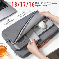 Laptop Bag 18 17 Airbag Shockproof Retractable Laptop Sleeve Universal Inner Bag 16 15.6 14 13.3 inc