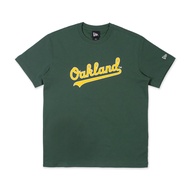 New Era เสื้อ รุ่น OAKLAND ATHLETICS GAME DAY COOL ERA DARK GREEN SHORT SLEEVE TEE