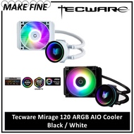 Tecware Mirage 120 ARGB AIO CPU Cooler Black / White