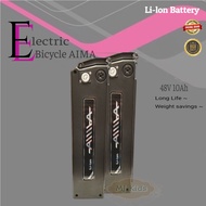 AIMA electric bicycle lithium battery 48v 10ah Lithium Electrical Bike Battery Li-lon battery