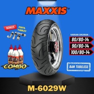 BAN MAXXIS M6029 / M6029W ( 80/80-14 / 90/80-14 / 100/80-14 ) BAN