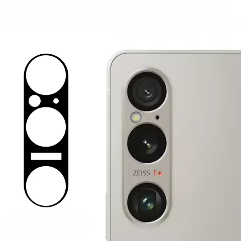 3D Camera Lens Cover Case For Sony Xperia 10 1 VI Back Tempered Glass Camera Protector For Xperia 1 