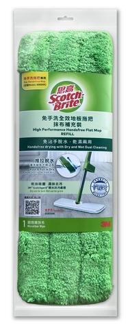 3M思高免手洗全效地板拖把抹布替換裝0085R