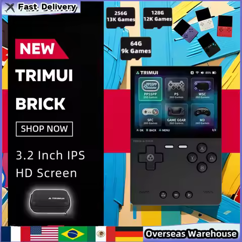 TRIMUI BRICK Retro Handheld Game Video Player New Console Portable Vertical Edition Open Source 3.2 