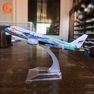 Bangkok Fish A320 Aircraft Model Thailand Airbus A320 Diecast Metal Plane Airplane Toy