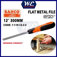 BAHCO 12" / 300mm Flat Handy File For Metal / Kikir Besi Kayu