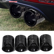 4 PCS Exhaust Tailpipe For BMW M2 F87 M3 F80 M4 F82 F83 Upgrade M Performance Carbon Fiber Exhaust T
