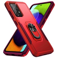 Vỏ bảo vệ cứng giữ nhẫn cho Samsung Galaxy S23 S24 Ultra A53 a52s A 52S A52 5g A 52 A72 A33 A53 A73