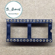 DIP28 DIP 28PIN Wide Solder Adapter Socket 2.54MM Hole