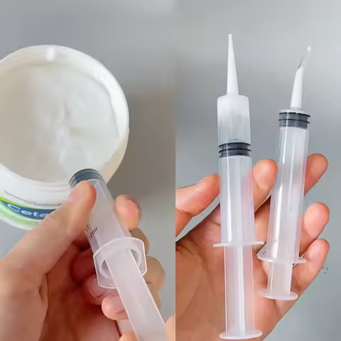 3/6Pcs No Needle 12 Ml Syringes For Liquid Multi Transparent Plastic Liquid Dispensing Plastic Syrin