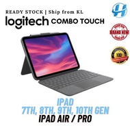 Logitech Combo Touch iPad 10.9inch  7/8/9th gen iPad Air 11inch 13inch M2 / M3