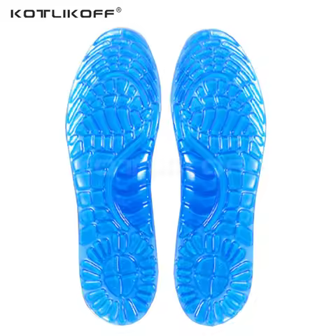 KOTLIKOFF Soft Shock Absorption Gel Insoles Cushion Running Walking Comfortable Massaging Gel Insole