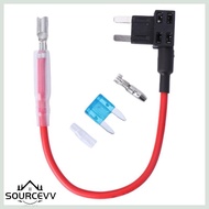 SOURCE 1 set Car Micro Blade Mini  Fuse Adapter tap DUal Circuit Adapter Holder