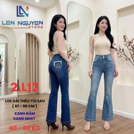 L12 [Up to Nguyen Store] Women's Long Flared Jeans (95-98cm), Size 40kg-80kg