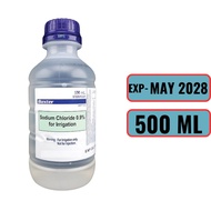 Baxter Sodium Chloride 0.9% 500ml – Sterile Saline for Wound Cleansing & Irrigation
