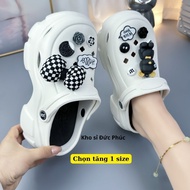 Women's Sandals 6cm Wedge Sole with CARO Bow Ticker, 3D Bow Charm Sandals Choose 1 size Up New Model