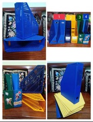 💚文件架 雜誌架 書立 (普通&可摺疊) PLASTIC MAGAZINE RACKS