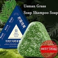 Natural Hair Growth Shampoo Bar With Usman Herb - Strengthening Formula Reduces Breakage, Scalp I2r4