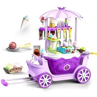 Ice Cream Shop Toys for Kid - Toddler Ice Cream Maker and Store Cart Pretend Playset Scoop and Learn