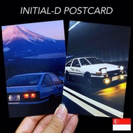 CUSTOMISE INITIAL-D POSTCARD / CUSTOMISE POSTCARD / INITIAL D CAR POSTCARD SET
