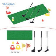 [Shamjina] Mini Kids Toy Golf Club Set Practice Golf for Indoor Toy Gifts Mini Games