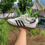 Adidas Samba OG Putih Hitam Sepatu Sneakers Unisex Second Original