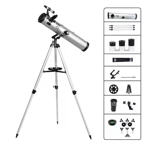 F70076 350 Times Large Aperture Telescope Astronomic Professional Zooming Monocular Reflective Teles