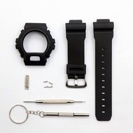 Strap For Casio DW6900 Bezel Frame Case for G shock DW-6900 DW-6900SN-1 DW-6900LS-2 Watchband belt  Bracelet Watch Band