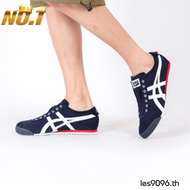 Brand New Onitsuka Onitsuka Men's Women's Shoes MEXICO 66 Canvas Shoes Lazy People Wearing Sports Casual Shoes