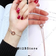 [ RESTOCK ] Women's Titanium Bracelet Jewelry Anti-Rust Korean Fashion Accessories C.Catier Chain Bi