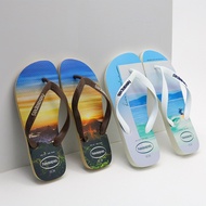 Havaianas Hype Brazil Flip Flops - Men's Summer Anti-Slip Sole