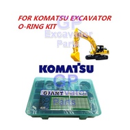 FOR KOMATSU HYDRAULIC EXCAVATOR O-RING KIT / O-RING BOX (435 PCS)