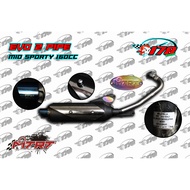 mtrt EVO 2 pipe mio sporty 160cc