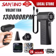 SANTINO Mini Air Blower High Speed 130000rpm Turbo Fan Turbo Jet Fan Blower Dust Blower Fan Handheld