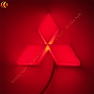 Đèn LED biểu tượng logo xe hơi Mitsubishi 4D - Phù hợp phía trước hoặc phía sau - Thay thế logo xe n