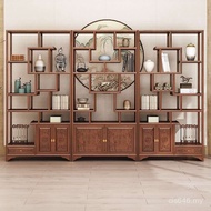 Tea Rack Solid Wood Duobaoge Antique Elm Display Rack Shelf Antique Rack Wooden Chinese Style Bogu R