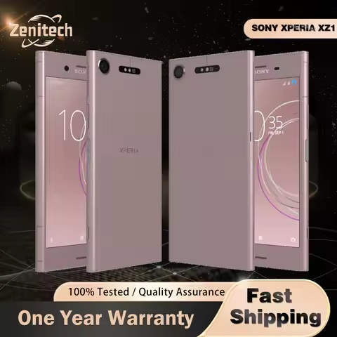 SONY Xperia XZ1 G8341 G8342 JP Verson 1/2 Sim Card 4G RAM 64G ROM 5.2" Octa Core 19MP WIFI GPS Andro
