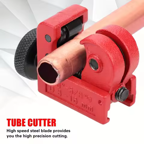 3-19mm 1/8 inch to- 3/4 inch Mini Steel Tube Cutter Tool, Cutting Copper and Aluminum Tube Pipe Cutt